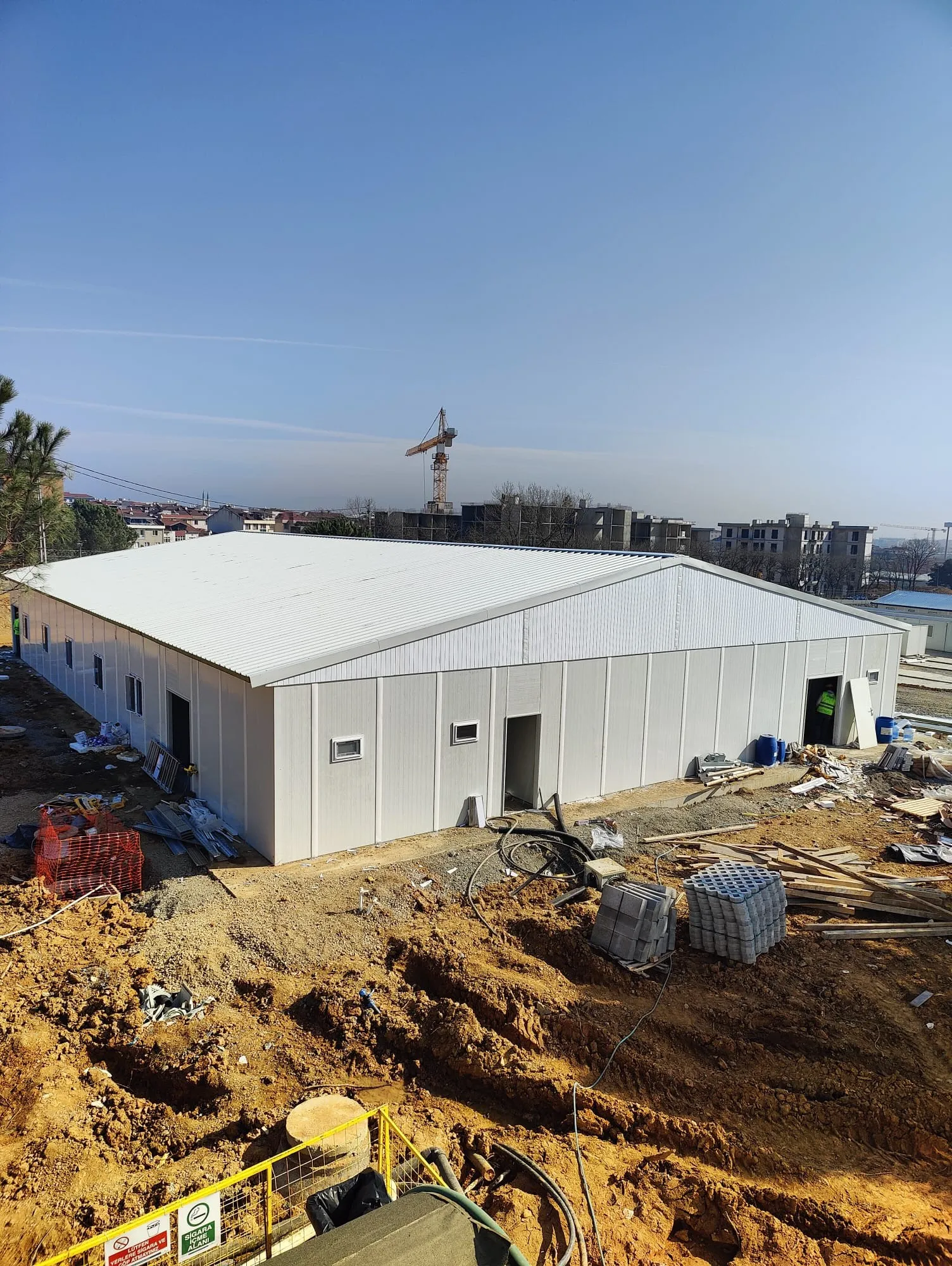 ordu prefabrik yemekhane