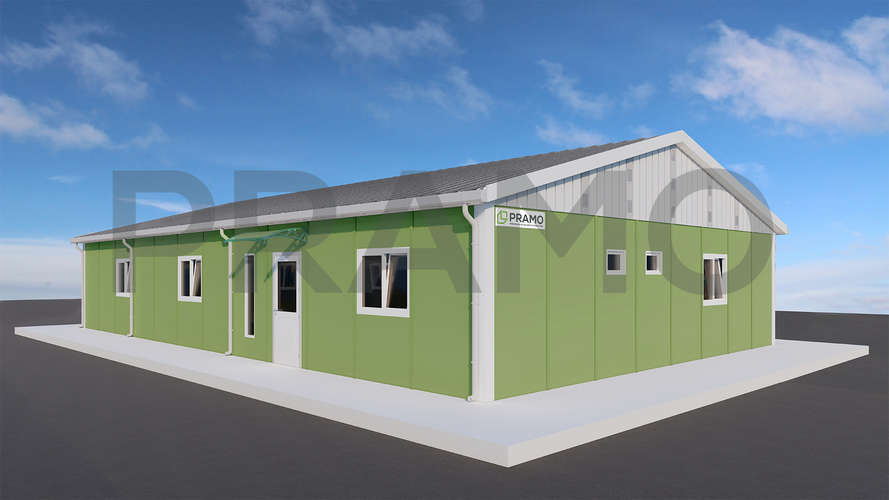 155m² PREFABRİK OFİS