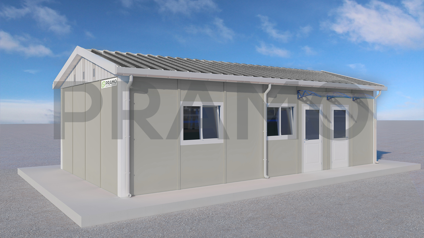 46m² PREFABRİK YEMEKHANE