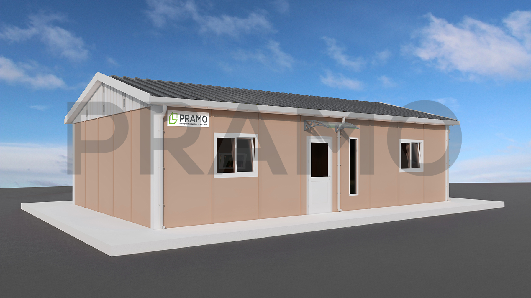 66m² PREFABRİK OFİS