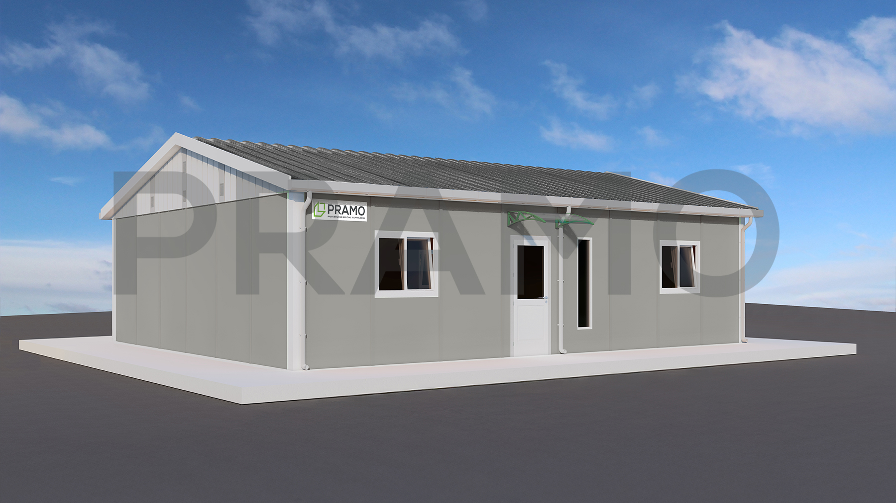 78m² PREFABRİK OFİS