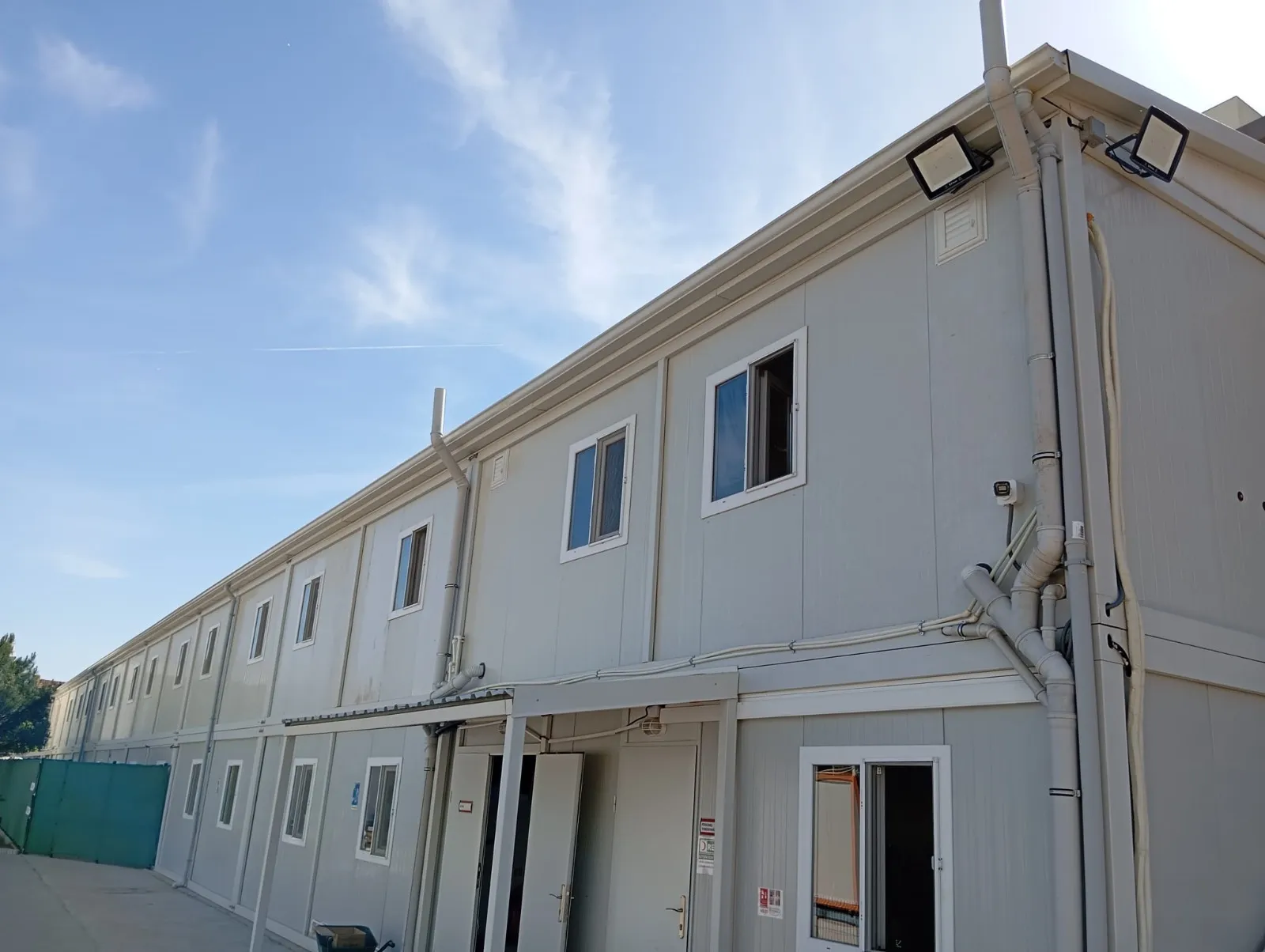 Hijyenik ve güvenli prefabrik yemek yapısı