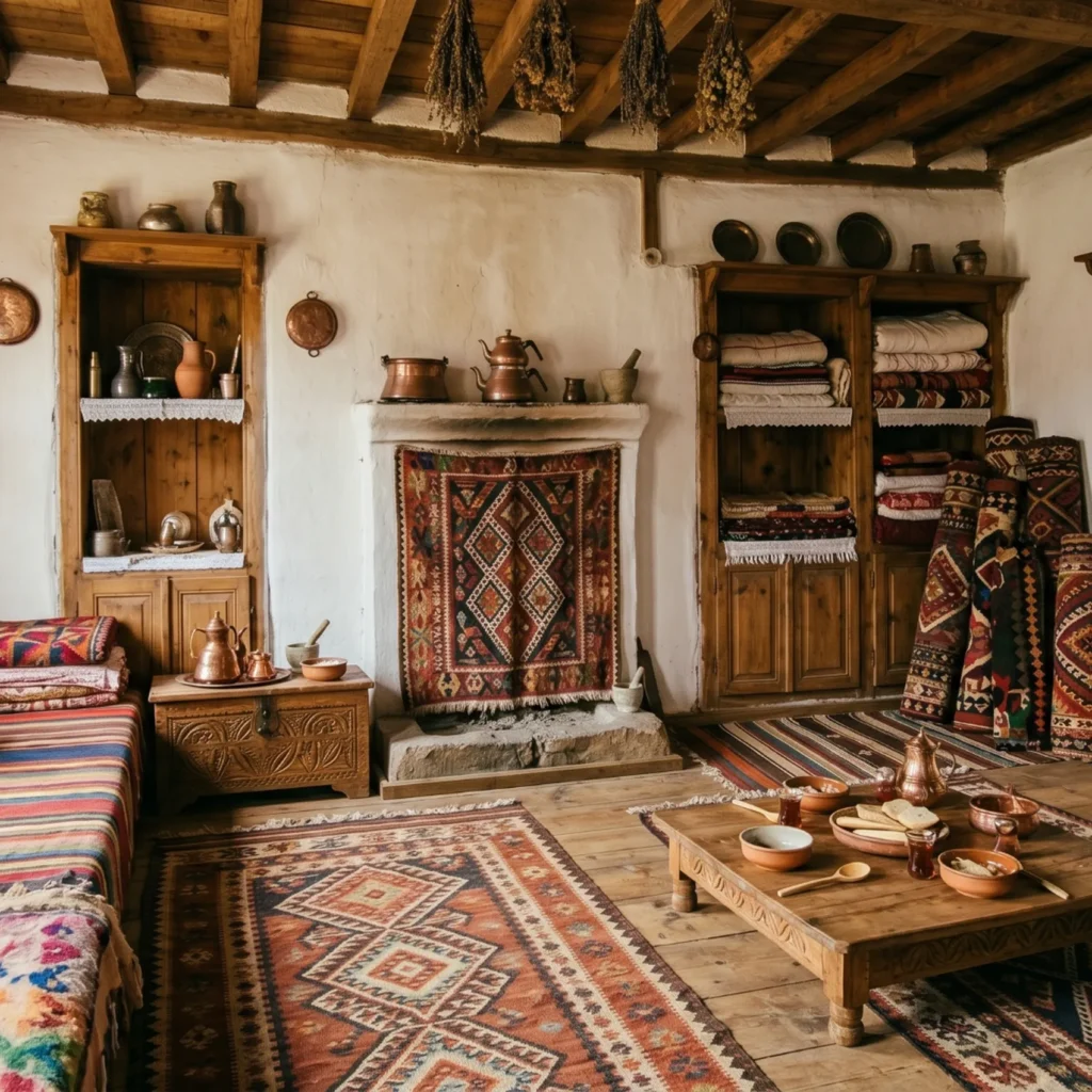 decoración de casa rural tradicional